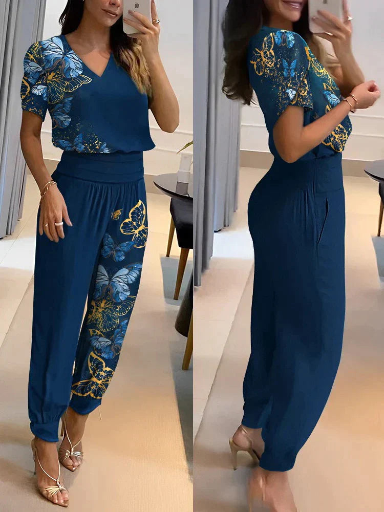Women's Casual and Elegant Two-Piece Set