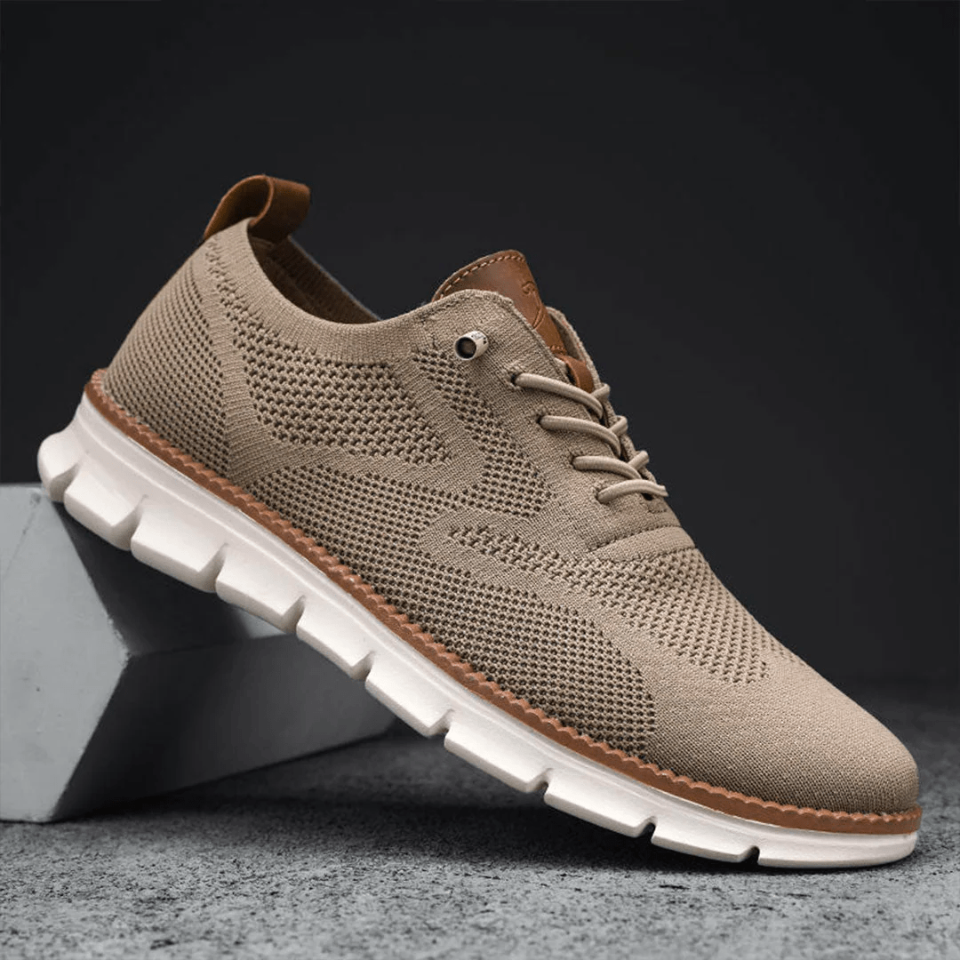 Breathable & Ultra-Comfortable Men's Sneakers in a Minimalist Design – Elias
