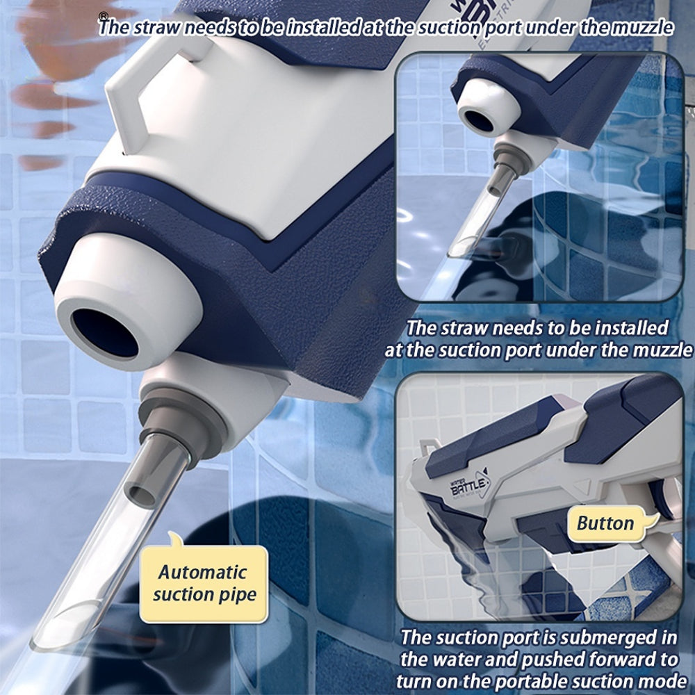 Pressure Jet Water Gun with USB Battery for Kids & Adults – SpritzPower X1