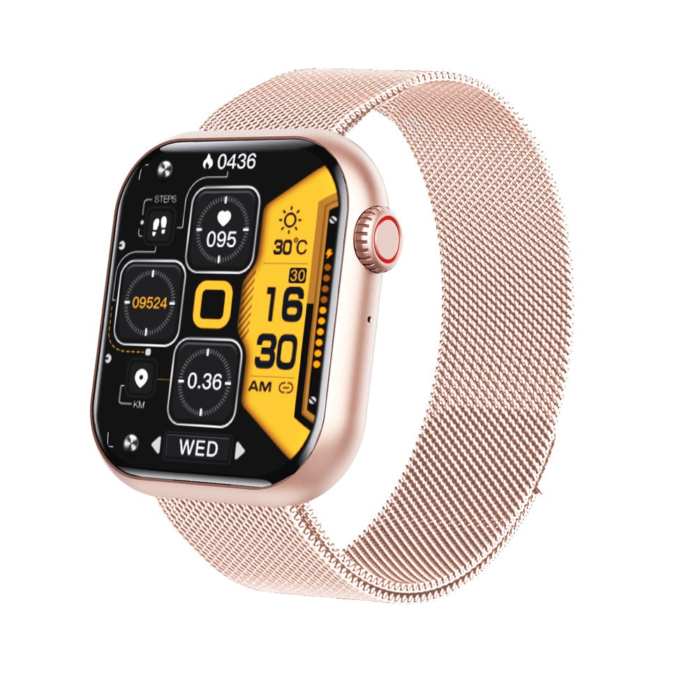 Waterproof Smartwatch with Blood Pressure, Blood Oxygen Saturation and Sleep Monitor