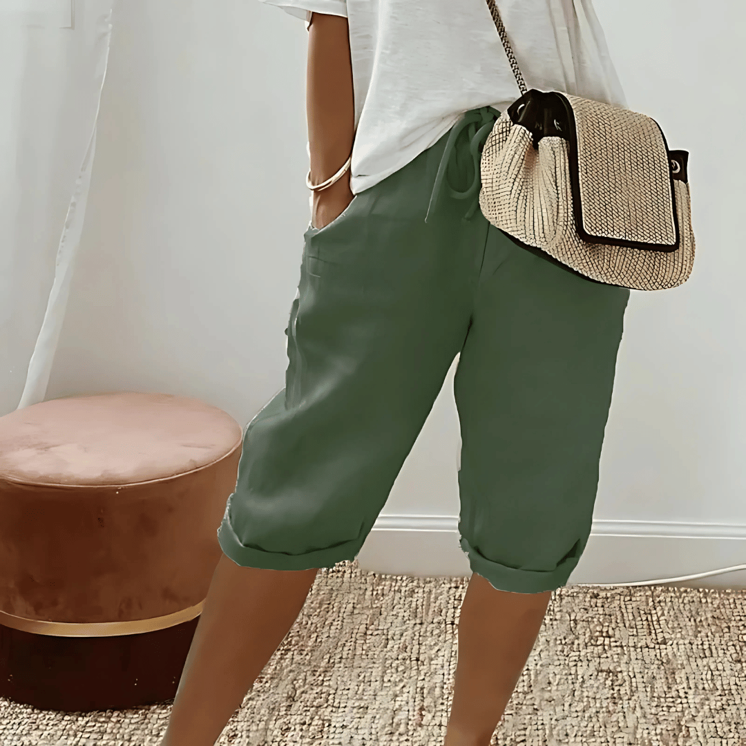 Women’s Harem Knee-Length Shorts