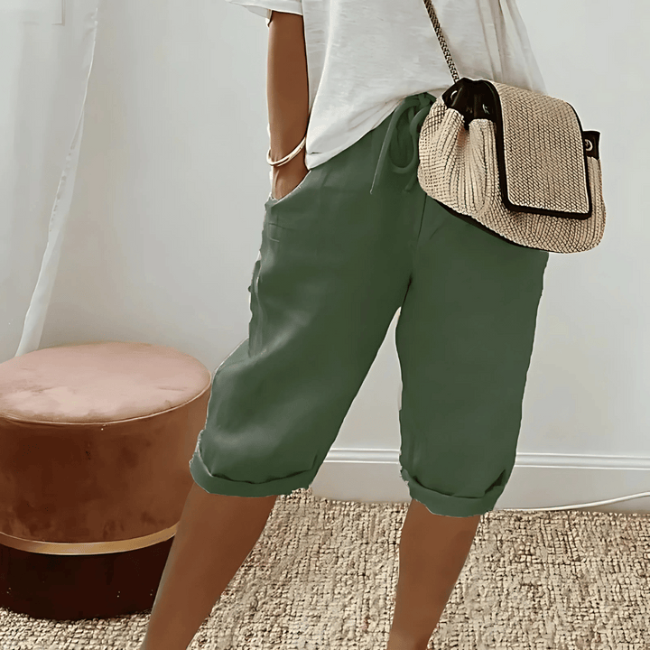 Women’s Harem Knee-Length Shorts