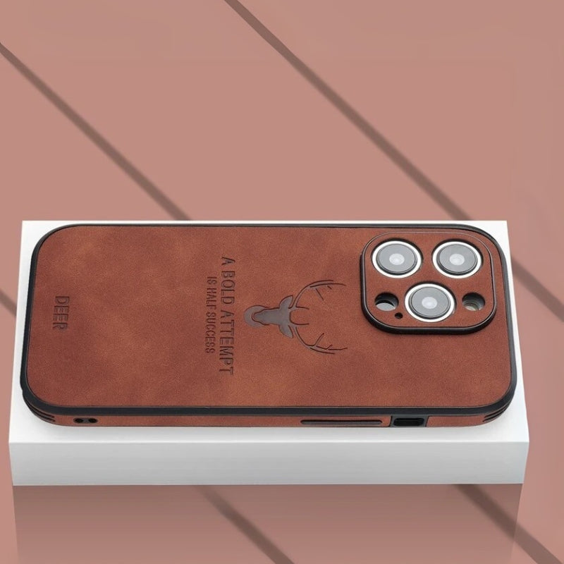 Luxury Deerskin iPhone Case - Veltro