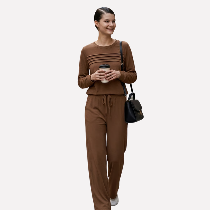 Women’s Casual Two-Piece Loungewear Ensemble
