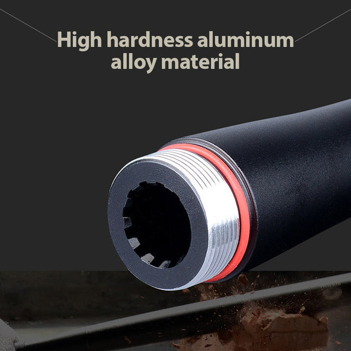 Baseball Bat-Shaped LED Flashlight | Aluminum Alloy, 3 Lighting Modes | For Emergency Use and Utility
