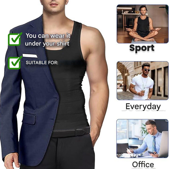 Men's Shaping Compression Undershirt – Noah