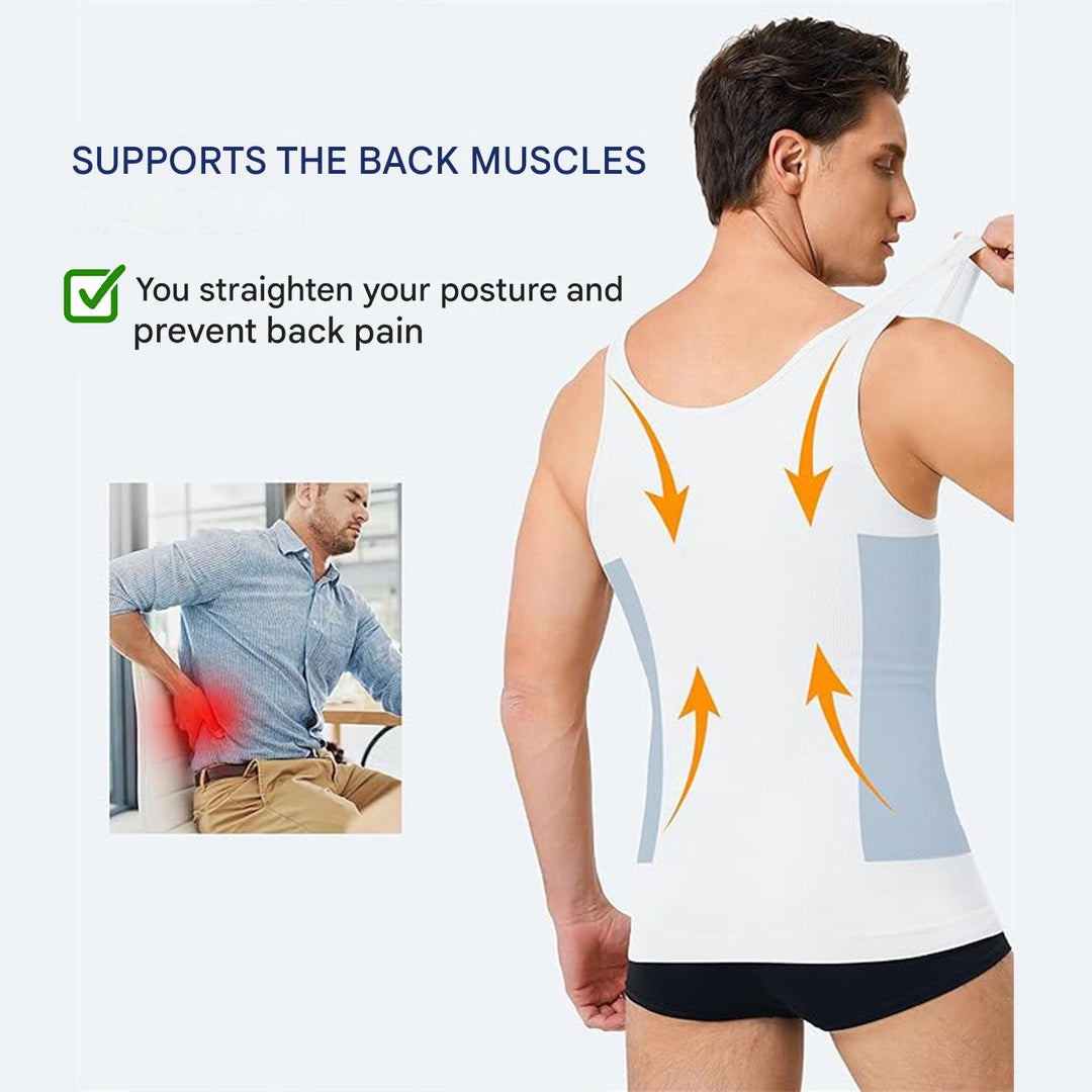 Men's Shaping Compression Undershirt – Noah