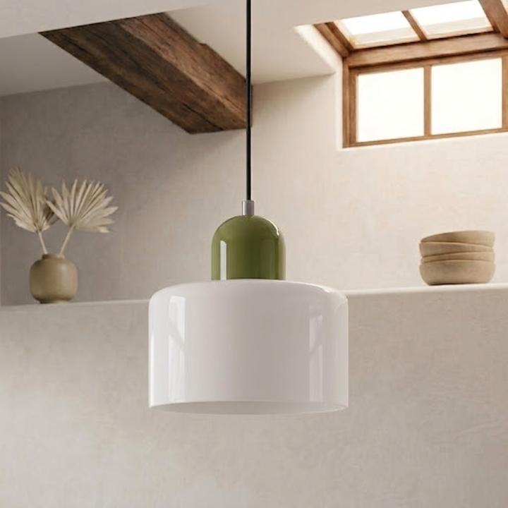 Ring Pendant Light with Extended Halo Design