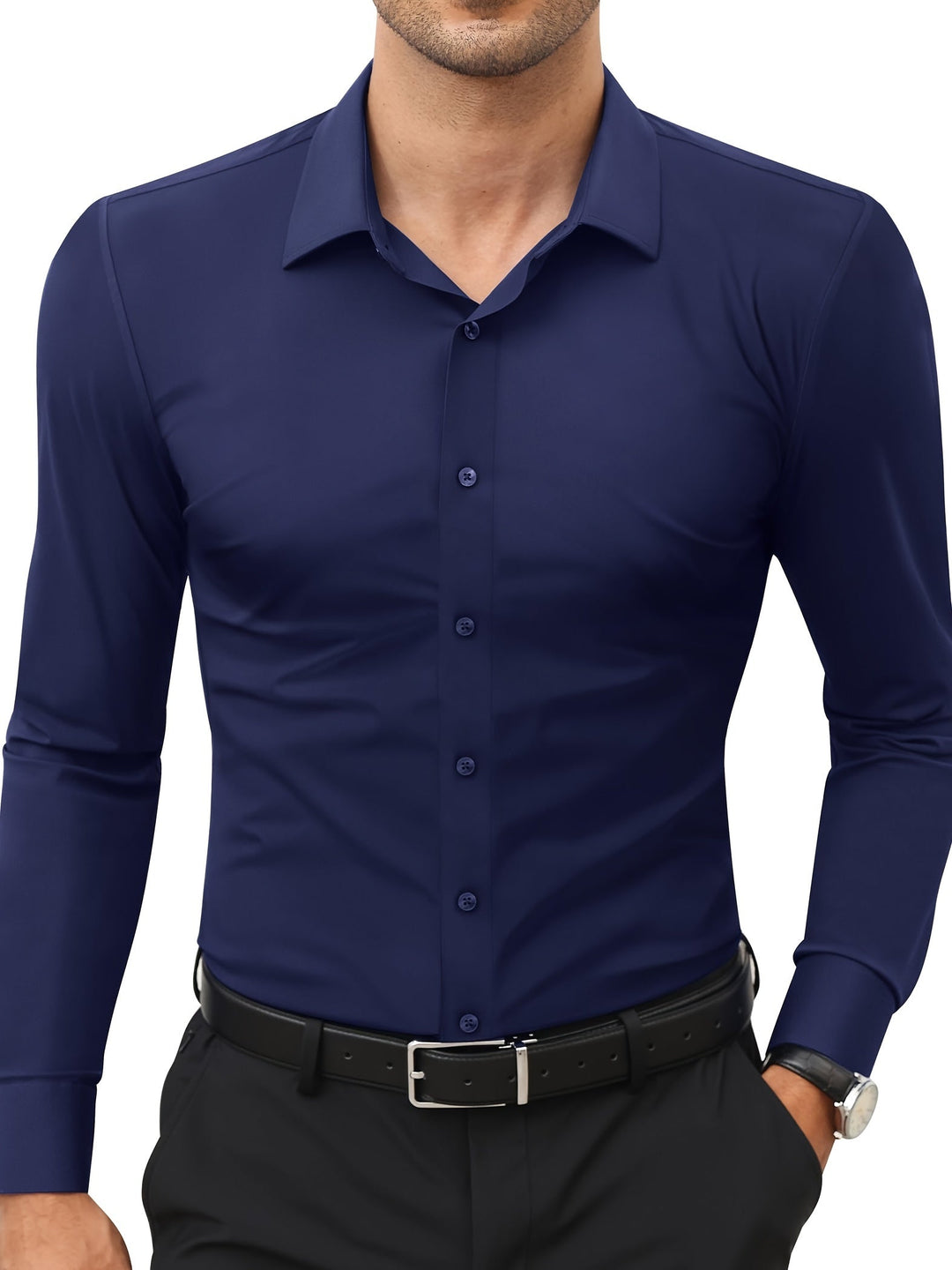Comfortable Stretch Men's Shirt - Julian