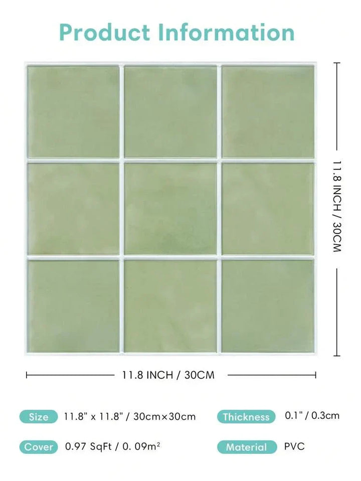Stylish 3D Peel & Stick Wall Tiles
