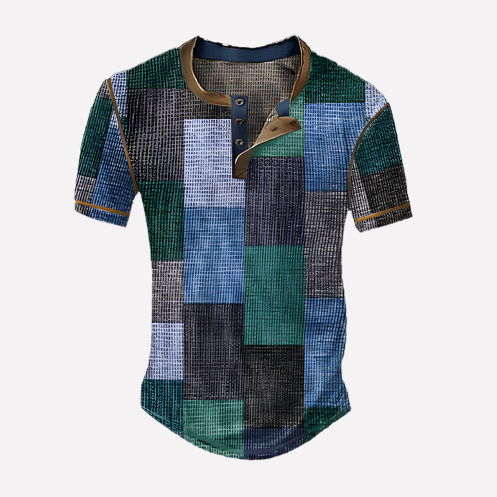 Men’s Waffle Knit Casual Tee