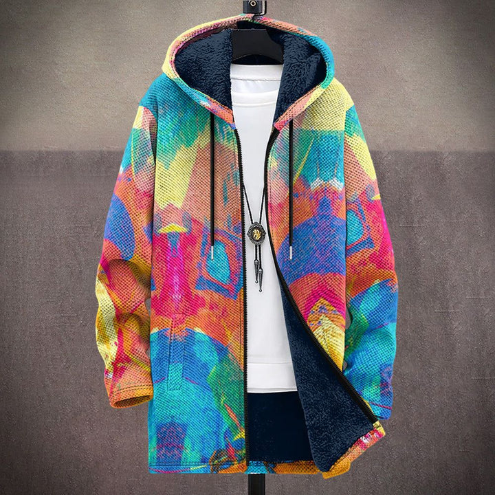 Men's Retro Colorblock Vest