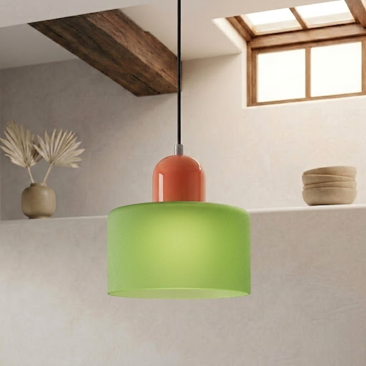 Ring Pendant Light with Extended Halo Design