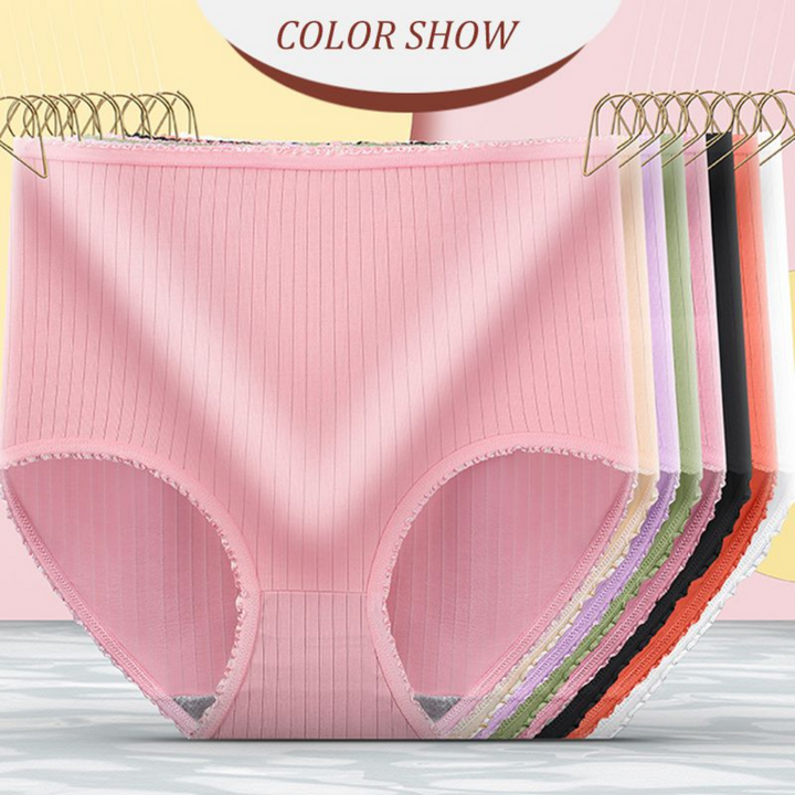 Leak-Proof High-Waisted Underwear – Camille (8-Pack)