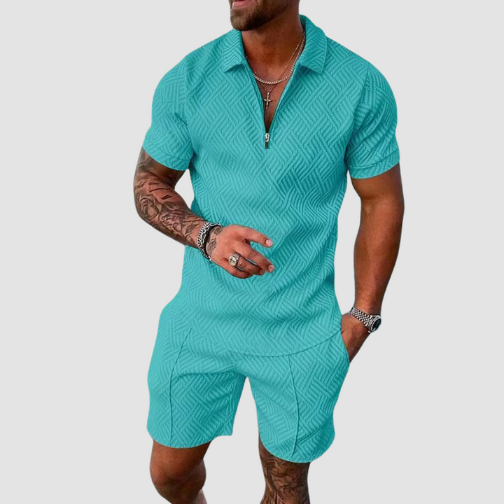 Two-Piece Summer Set for Men - Casual Comfort Designed for Summer Days