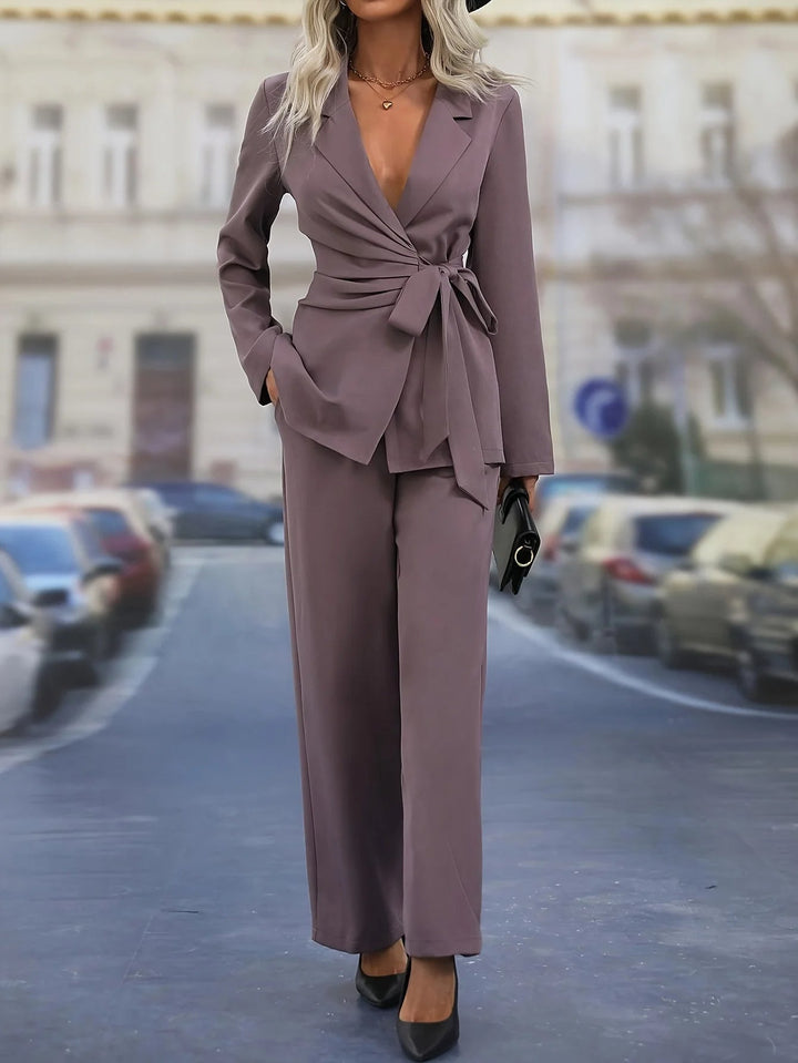 Women's Two-Piece Lounge Set – Effortless Comfort