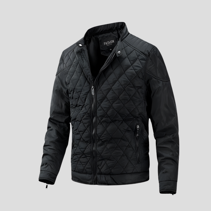 Men’s Smart-Casual Quilted Jacket – Transitional Comfort