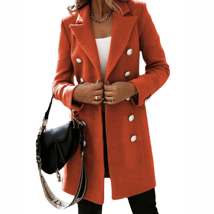 Women's Wool-Blend Coat