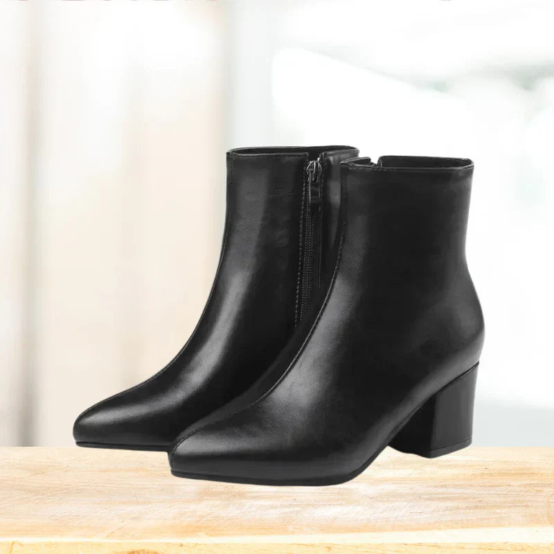 Stylish Silver Ankle Boots for Women