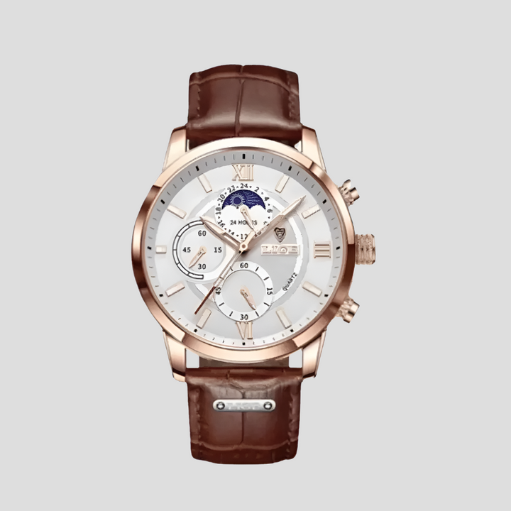42mm Men's Classic Watch – Elegant and Functional