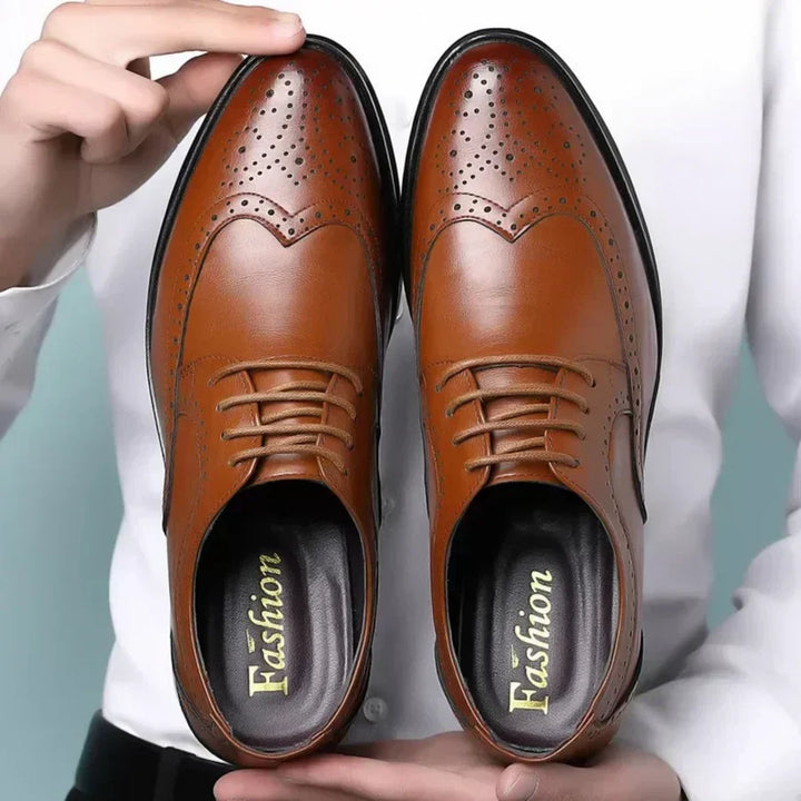 Smart Men's Calfskin Shoes - Lorenzo