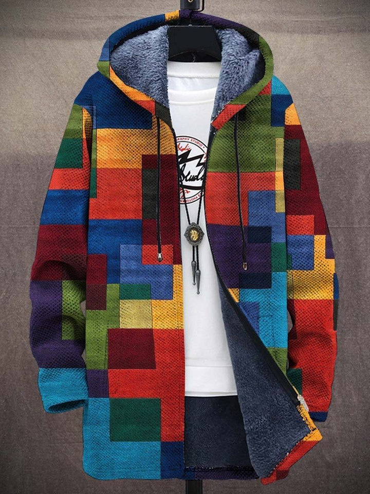 Men's Retro Colorblock Vest