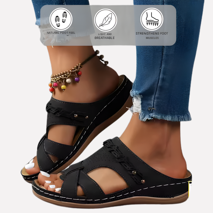 Women's Summer Wedge Flip-Flops