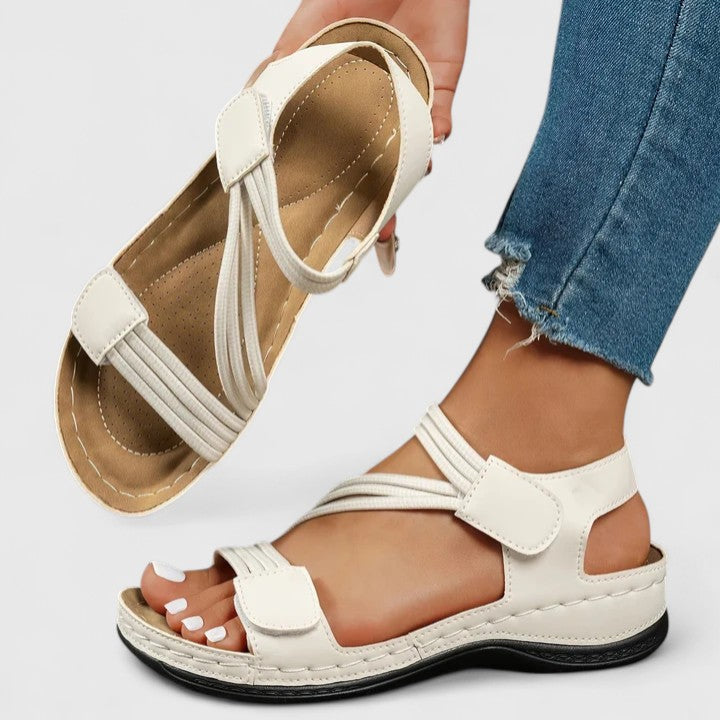 Strappy Platform Sandals with Open Toe for Women