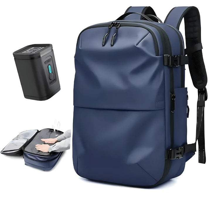 Carry-On Compression Backpack – Lightweight, Secure & Ideal for Short Travel Adventures