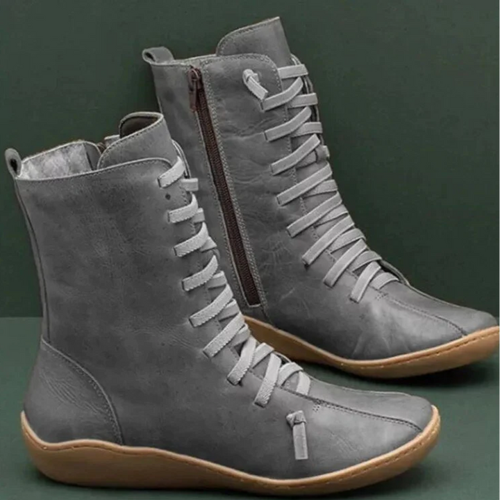 Women's Waterproof Leather Winter Boots – Durable, Warm and Perfect for Cold Weather