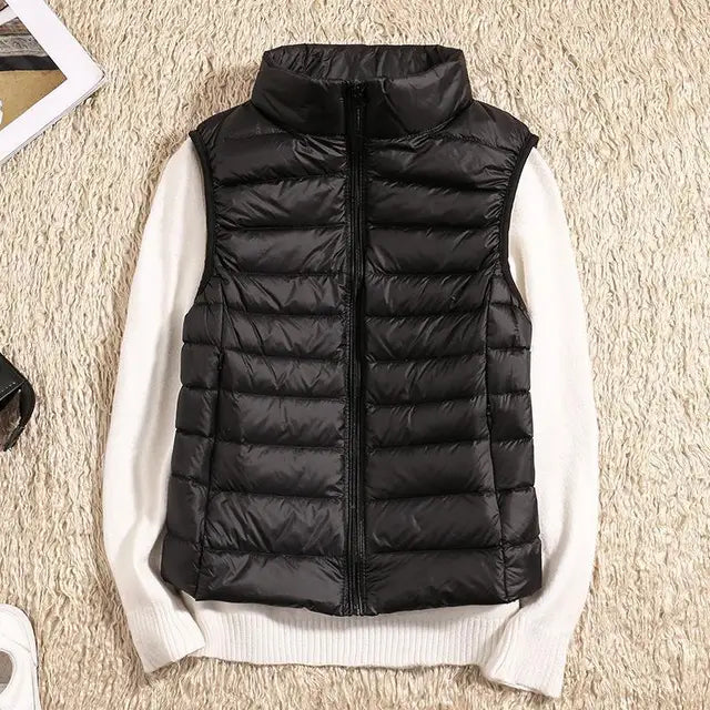 Women's Ultra Light Down Vest Warm & Lightweight