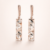 Stylish gold and silver earrings for women