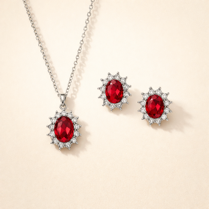 Elegant white gold necklace with refined details