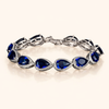 Refined white gold bracelet with delicate details