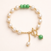Soft Sea Pearl Bracelet with Refined Details