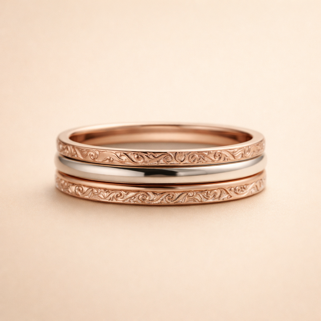 Elegant Silver Ring with Refined Details