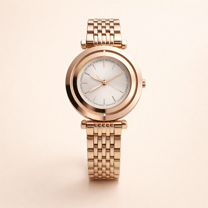 Elegant silver watch