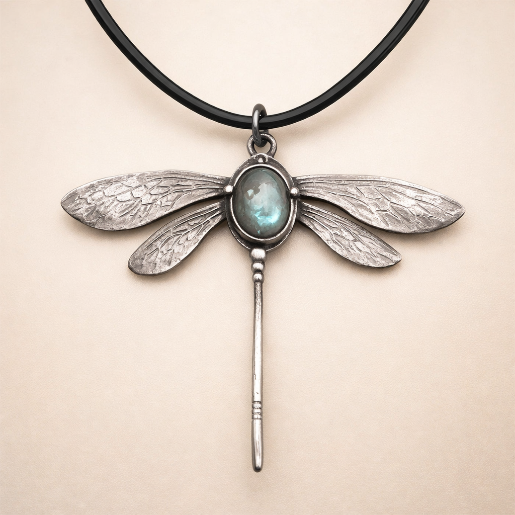 Vintage Dragonfly Necklace