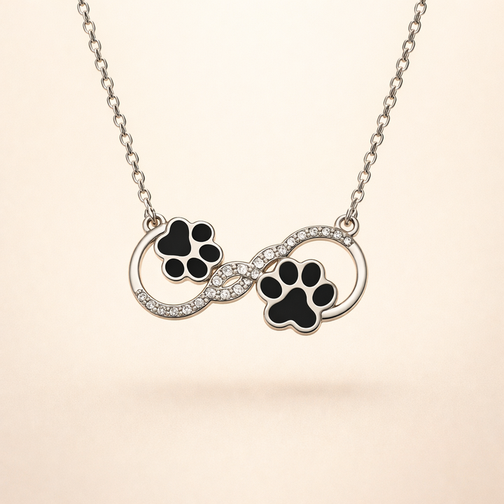 Infinity Symbol Pendant Necklace with Zirconia