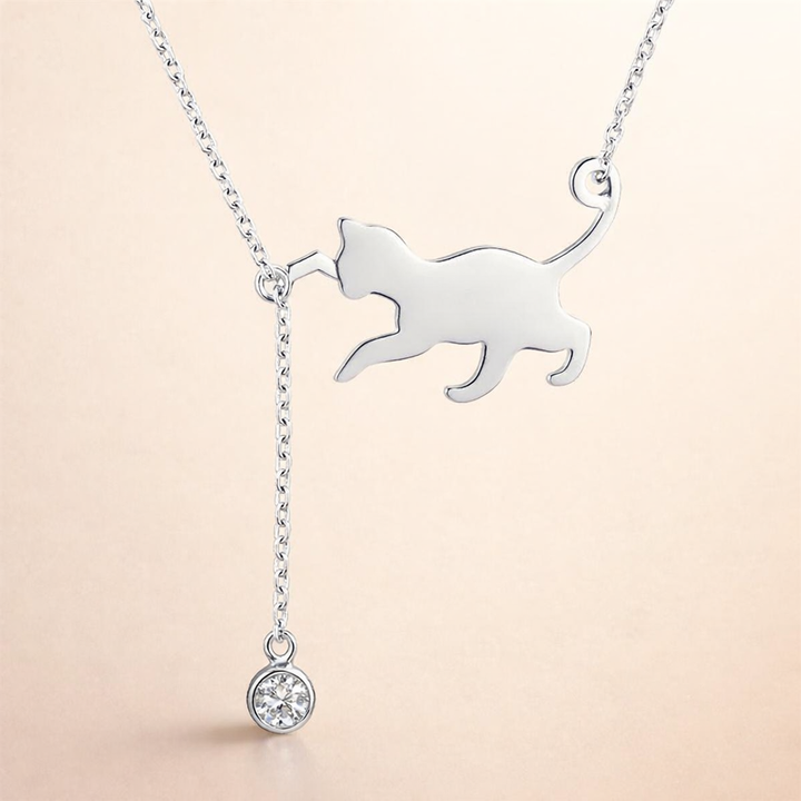 Cute Cat Pendant Necklace