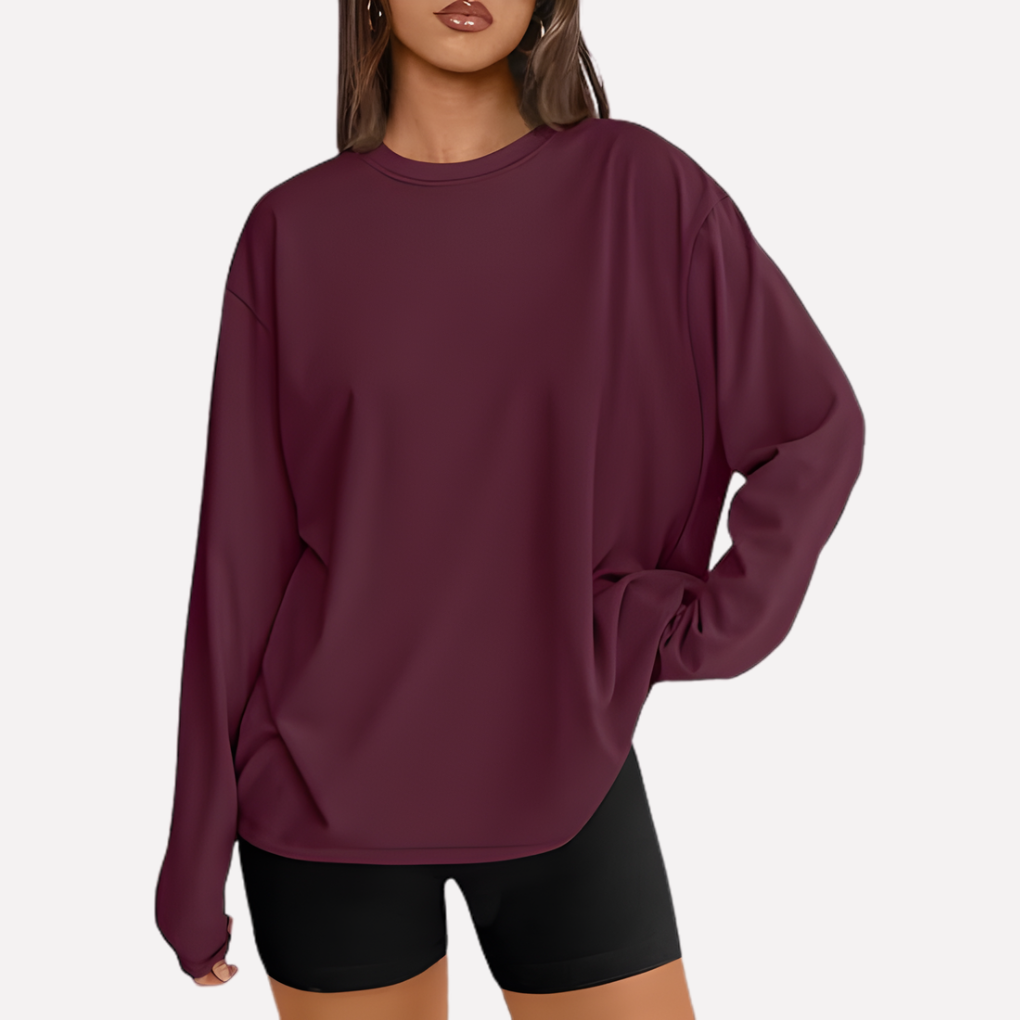 Women’s Oversized Long Sleeve Shirt