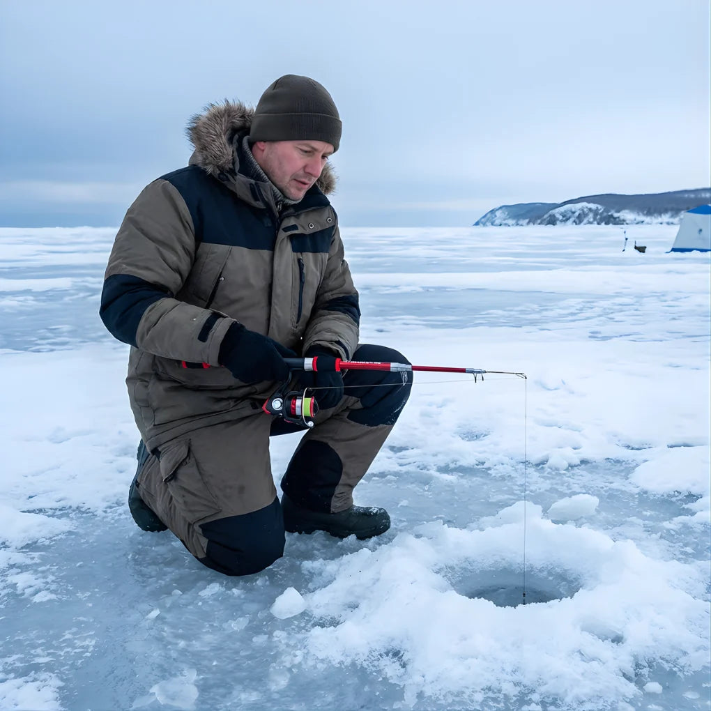Ice Fishing Rod and Reel Combo
