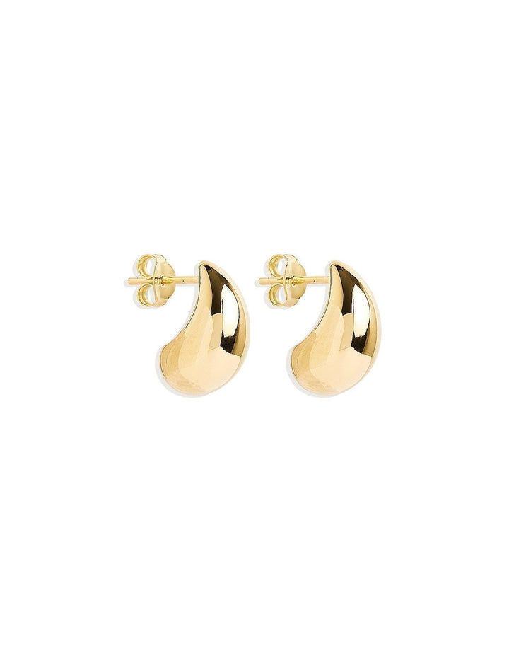 Gold drop earrings