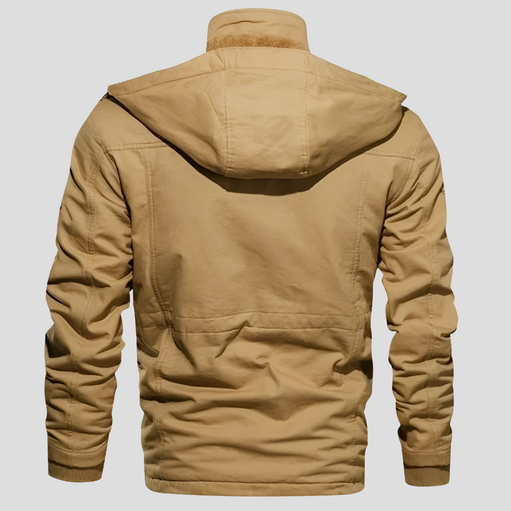Robust Men's Jacket - Wind Resistant and Warm