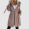 Waterproof Hooded Zip-Up Coat