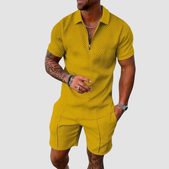 Two-Piece Summer Set for Men - Casual Comfort Designed for Summer Days