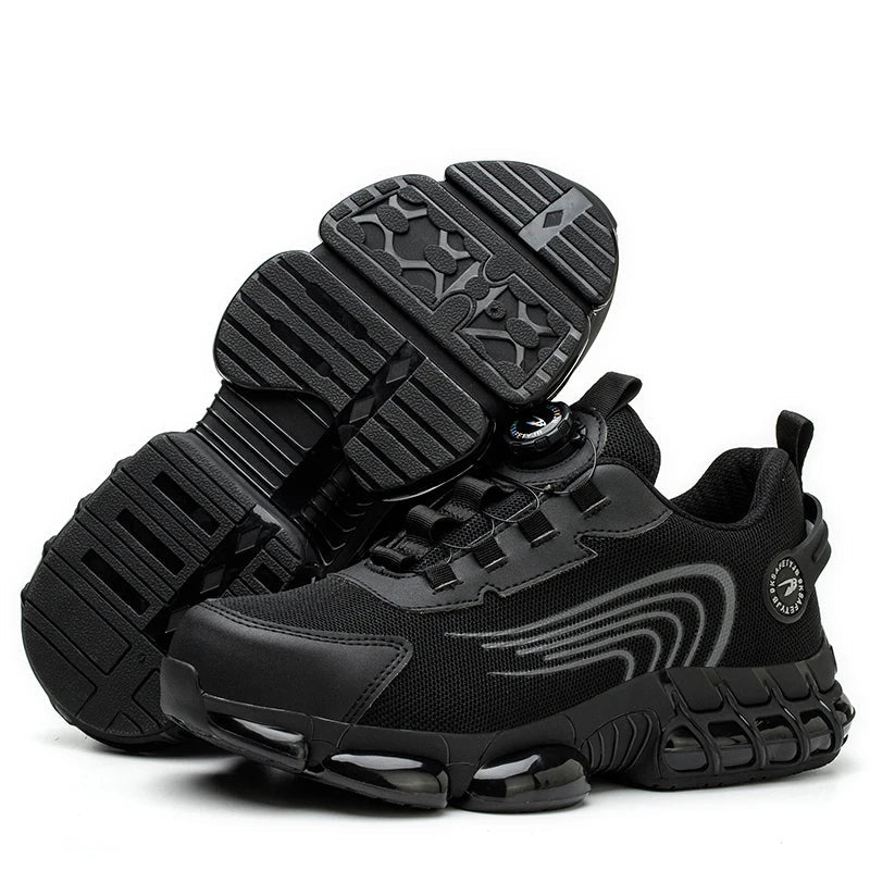 Men's Lace-Up Safety Work Shoes