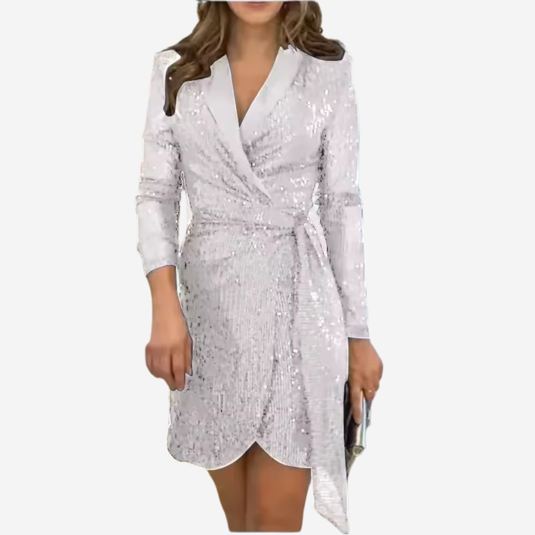 Stylish Blazer Dress for Women - Chic Sophistication with a Glamorous Touch