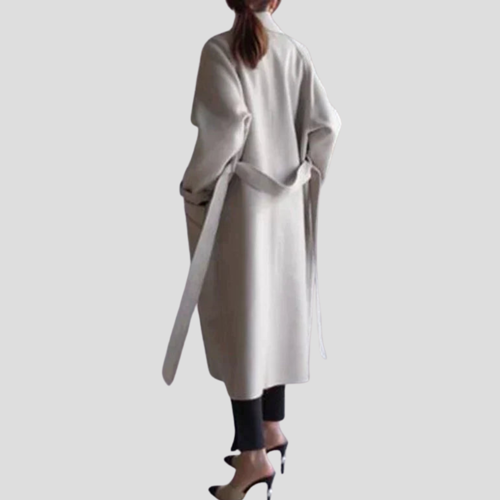 Women’s Long Coat – Elegant Layer for Cold Days