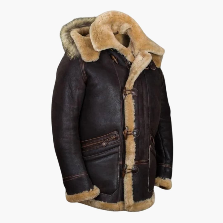 Men's Winter Jacket with Hood